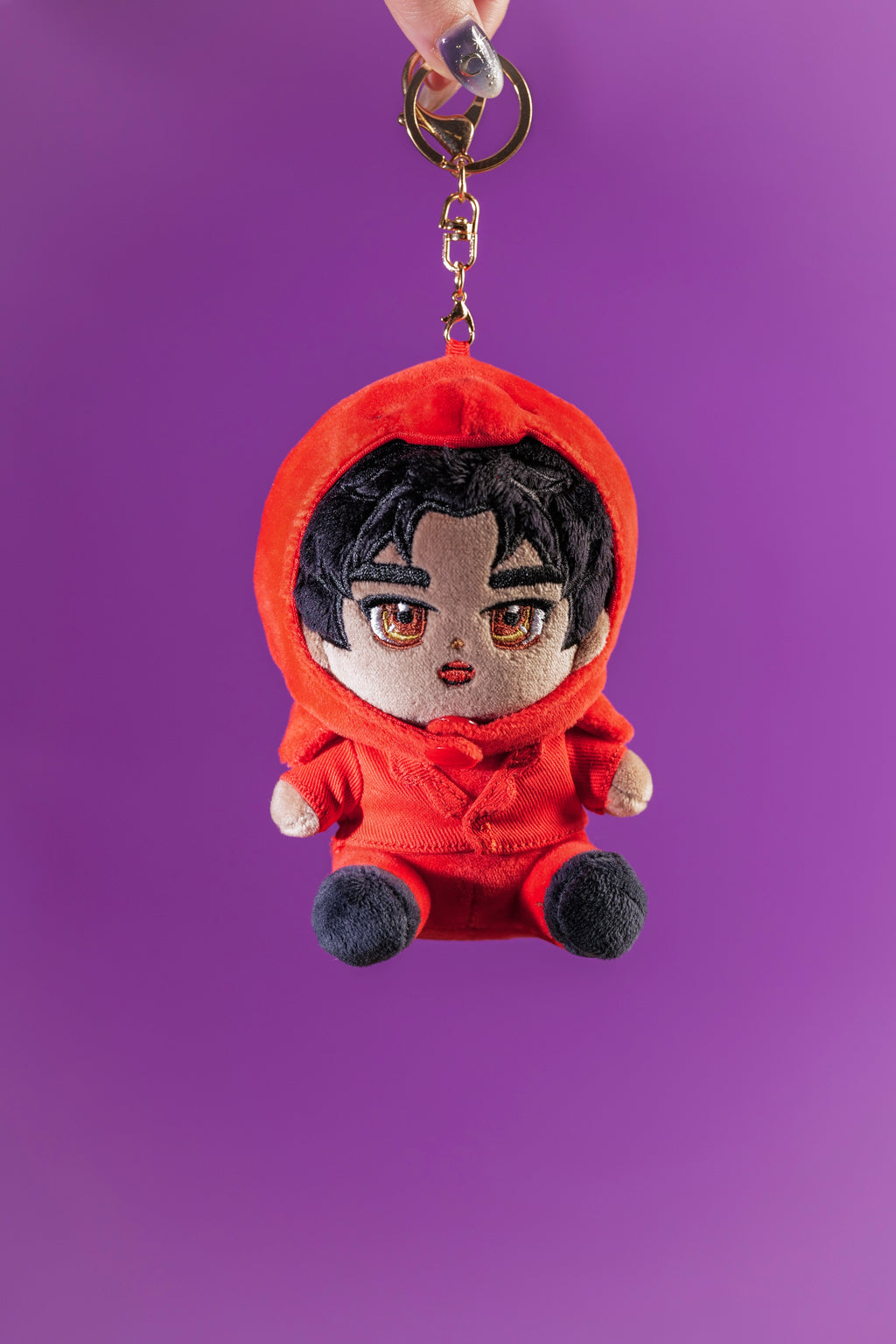 Period David Plush Keychain