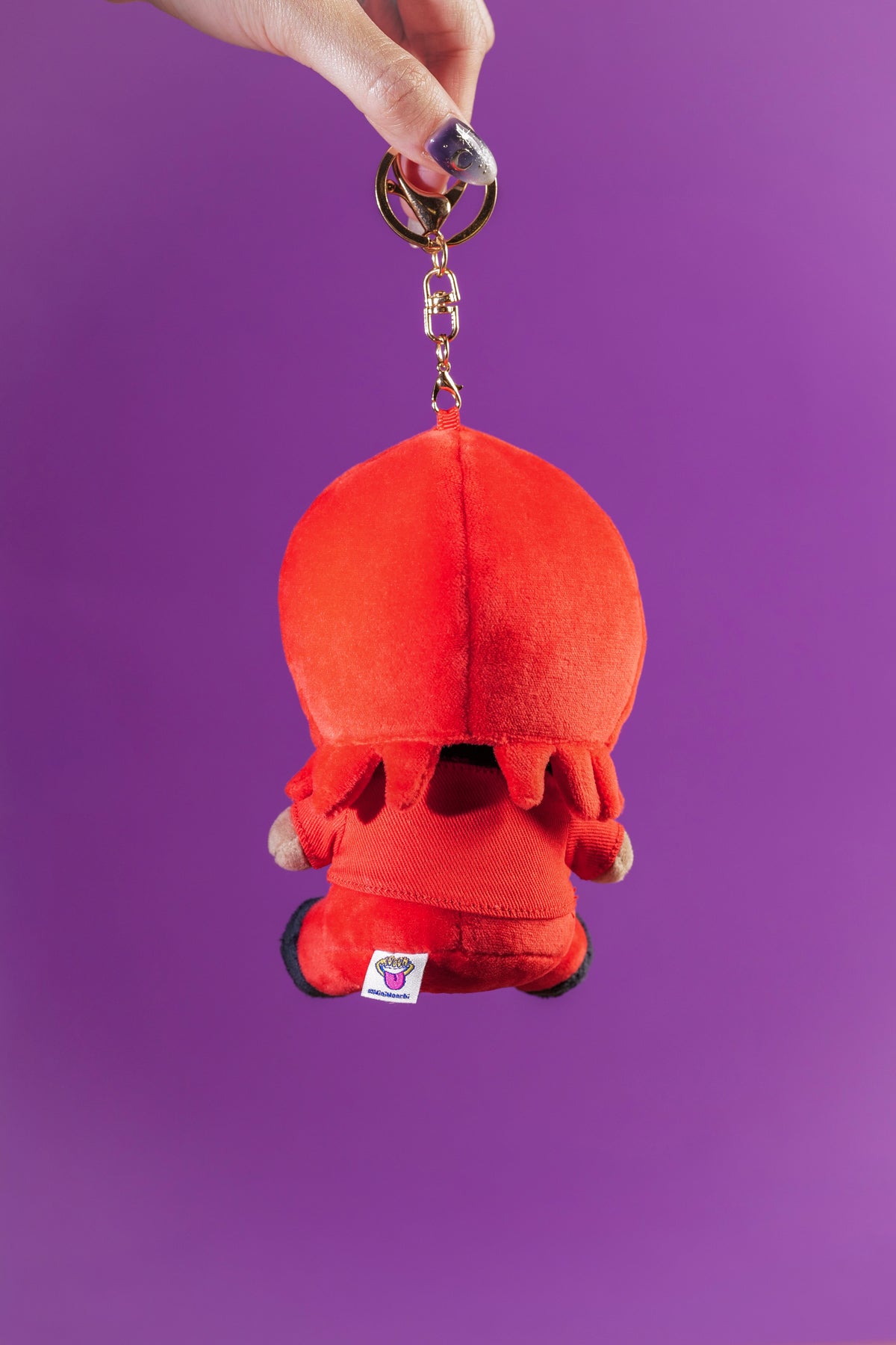 Period David Plush Keychain