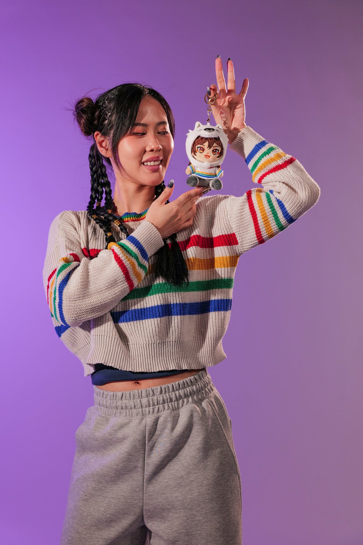 Mini Moochi Plush Keychain